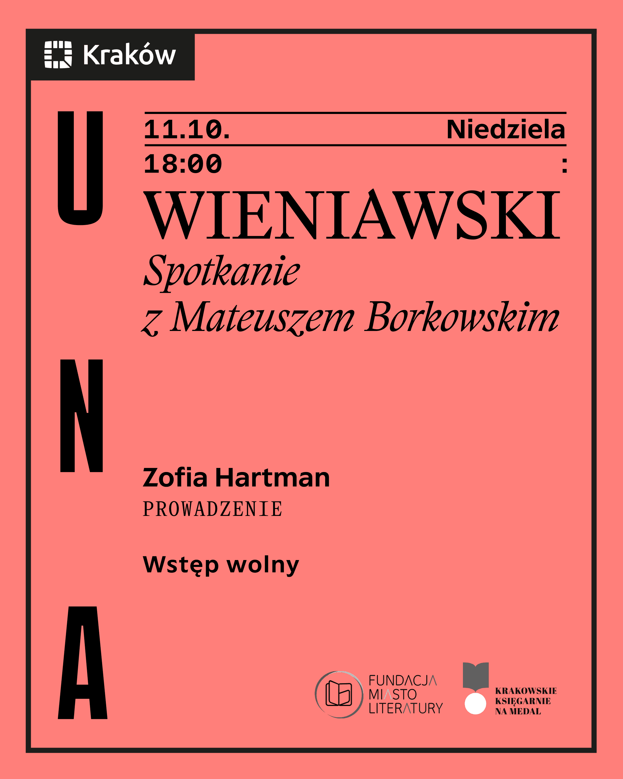 WIENIAWSKI | spotkanie z Mateuszem Borkowskim