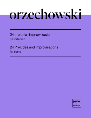 Okładka książki: 24 preludia i improwizacje