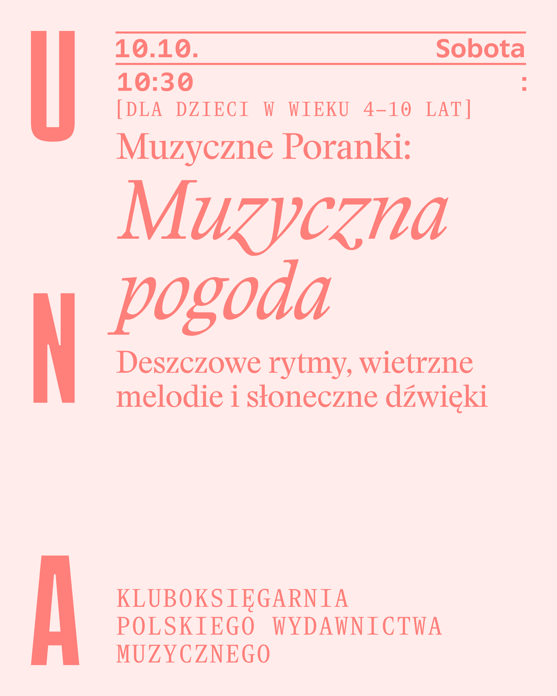 Muzyczne poranki: Muzyczna pogoda