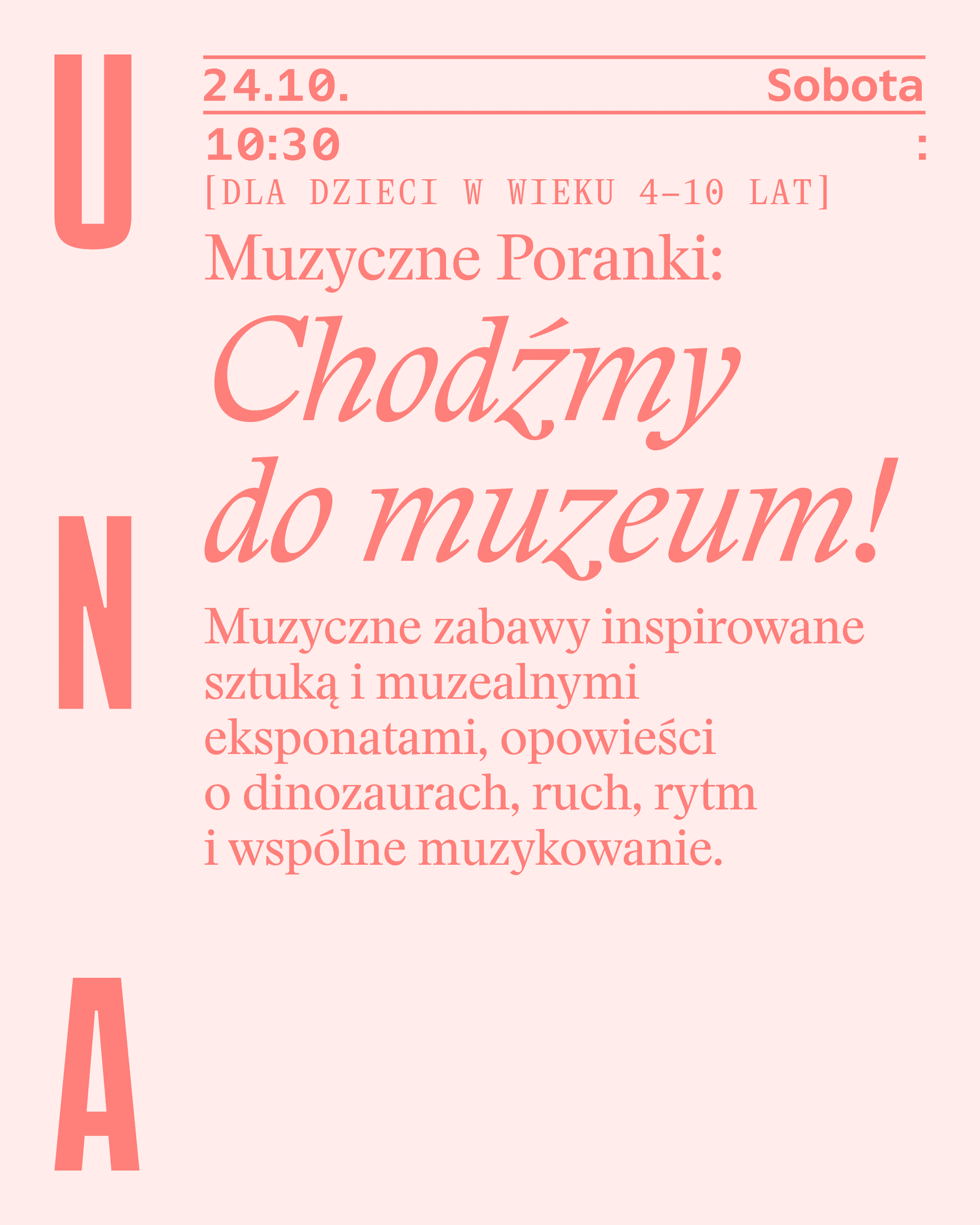 Muzyczne poranki: Chodźmy do muzeum!